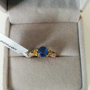 SOLD!! Genuine Blue Kyanite & Ceylon Sapphire Ring